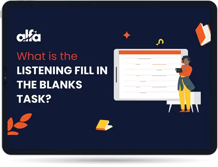 PTE Listening Fill in the Blanks task