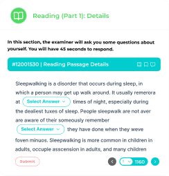 Detailed PTE Practice Test Feedback