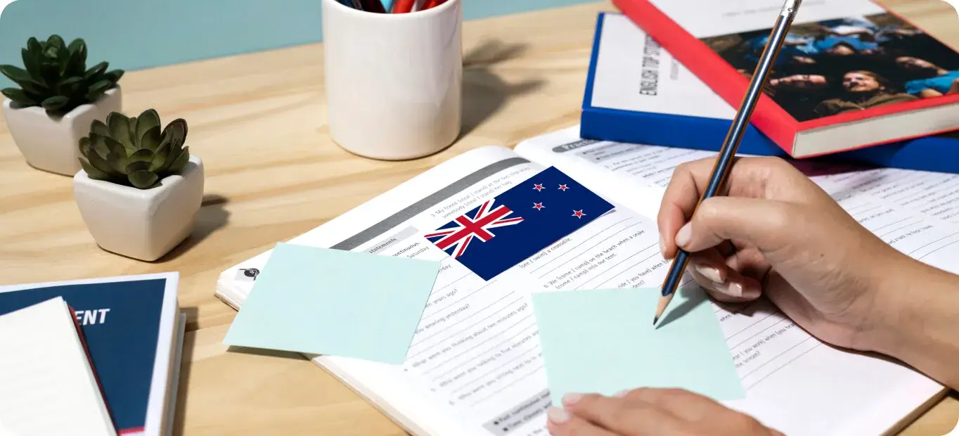 PTE exam acceptance illustration for New Zealand study and migration