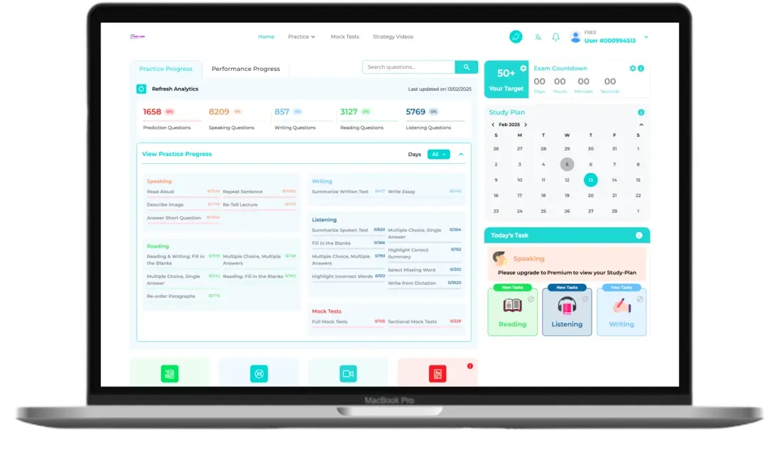Personalized Practice Portal